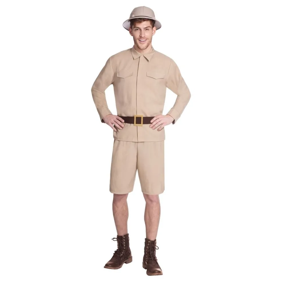 Safari Herre Kostyme