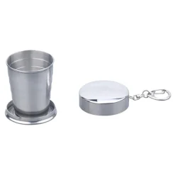 Sammenleggbart Shotglass på Nøkkelring