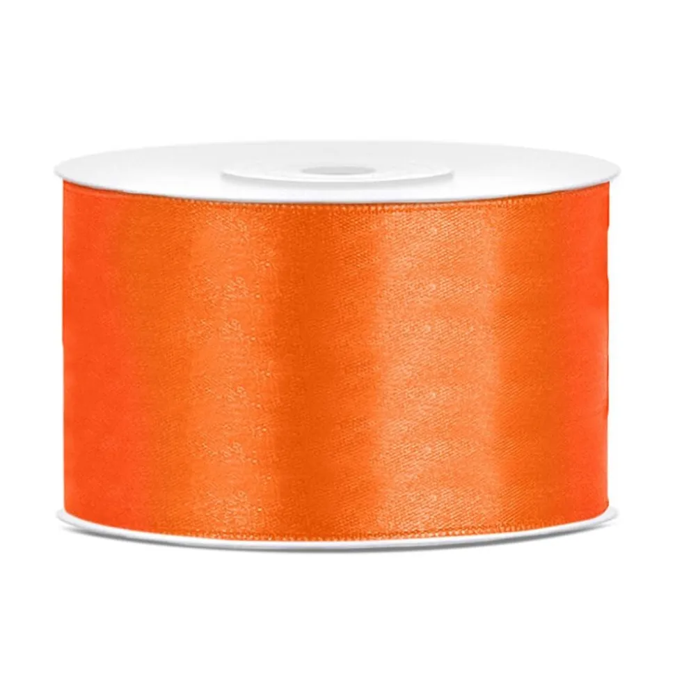 Satengbånd Oransje