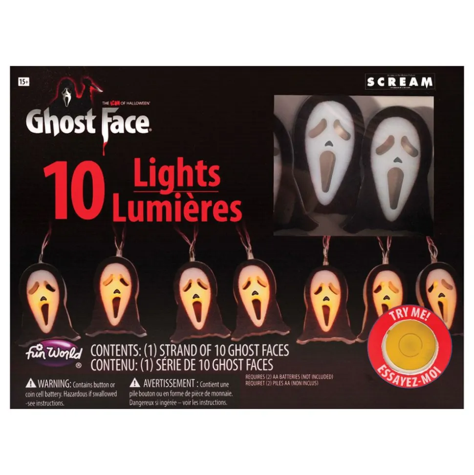 Scream Ghost Face Lysslynge
