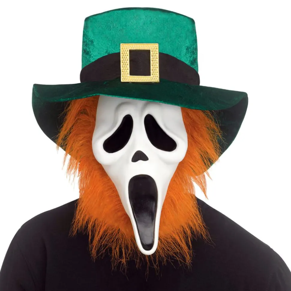 Scream Ghostface St. Patrick's Maske