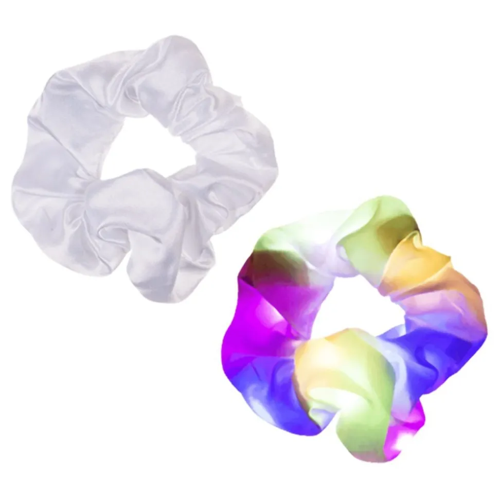 Scrunchie med LED
