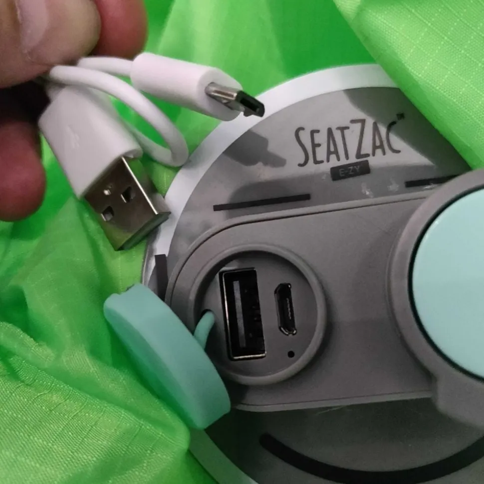 Seatzac Oppblåsbar Sittepuff