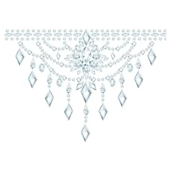 Selvklebende Halskjede Ice Queen