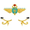 Selvklebende sminke Egyptisk Farao