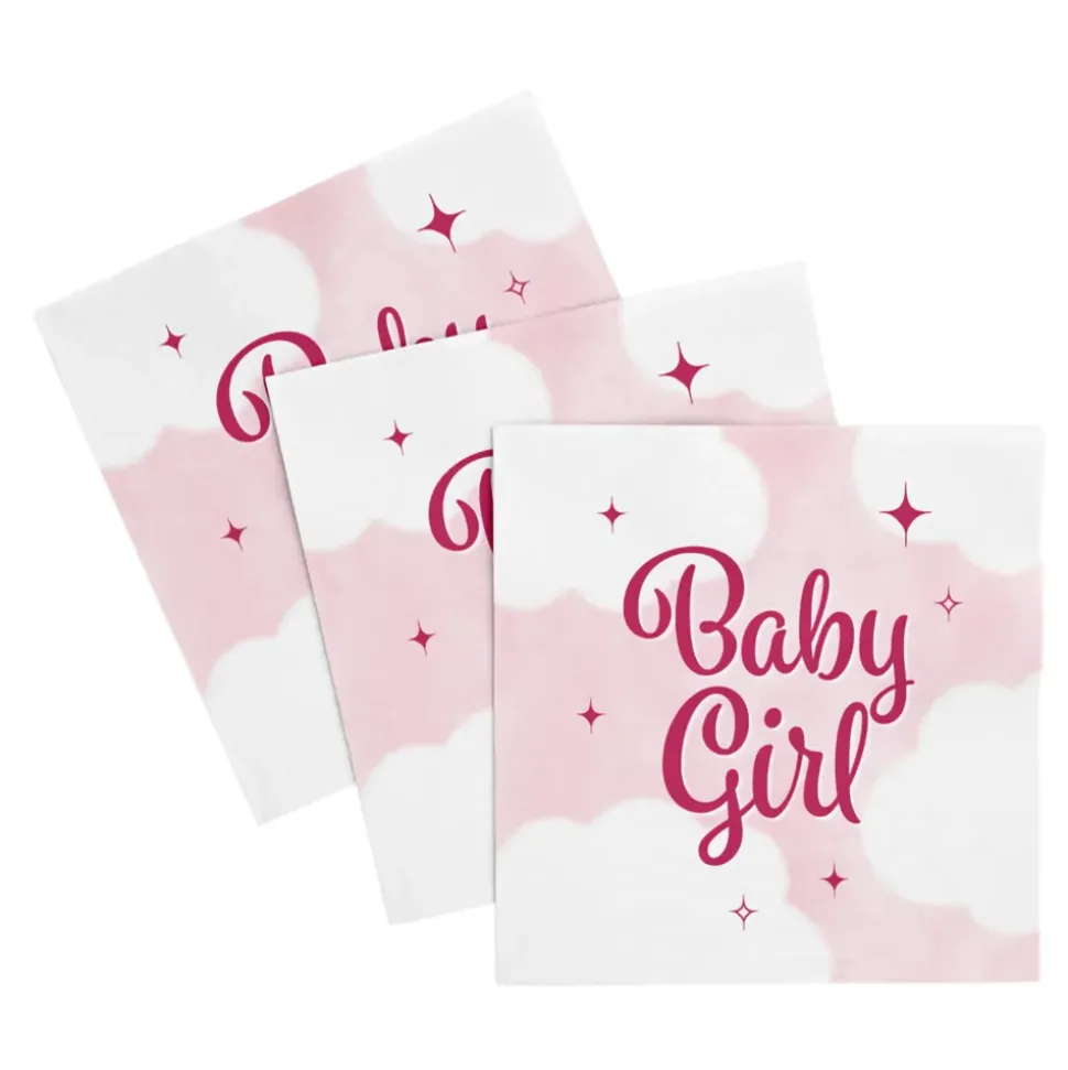 Servietter Baby Girl