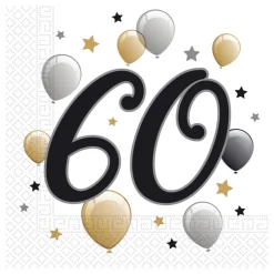 Servietter 60 Ballonger