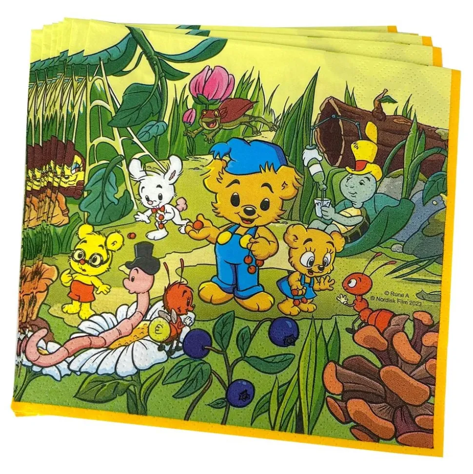 Servietter Bamse