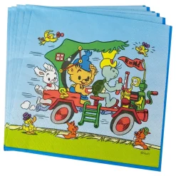 Servietter Bamse Bil