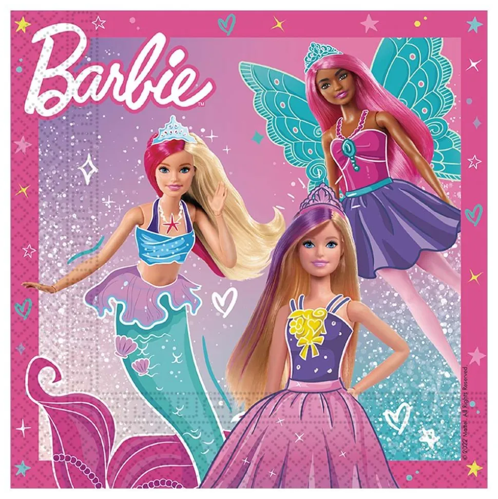 Servietter Barbie Fantasy
