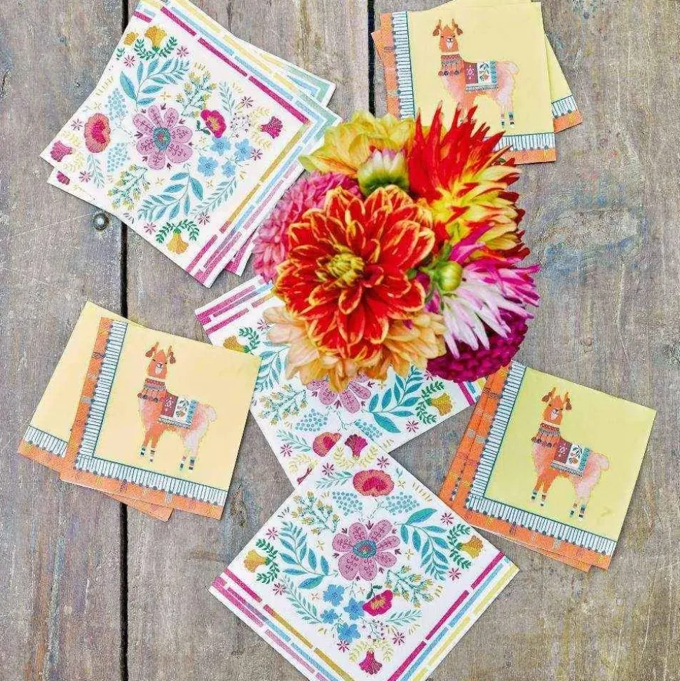 Servietter Boho Mix