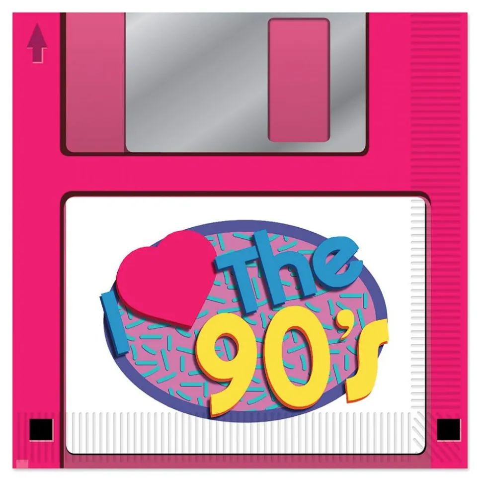 Servietter Diskett 90's
