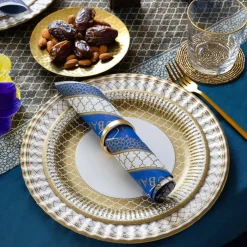 Servietter Eid Mubarak Navy