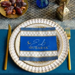 Servietter Eid Mubarak Navy