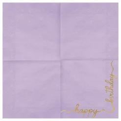 Servietter Happy Birthday Mix
