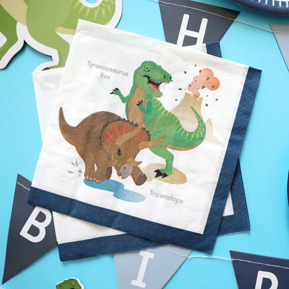 Servietter Happy Dinosaur