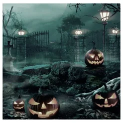 Servietter Kirkegård halloween