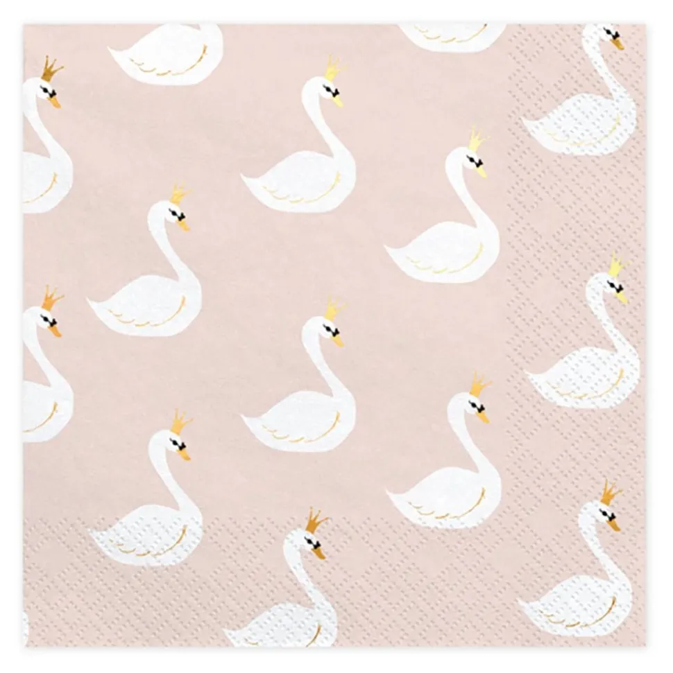 Servietter Lovely Swan