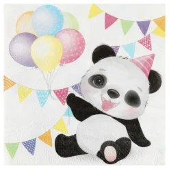 Servietter Panda Party