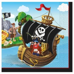 Servietter Pirater