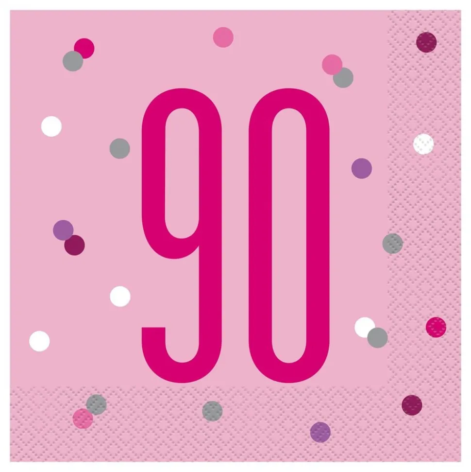 Servietter 90 Rosa