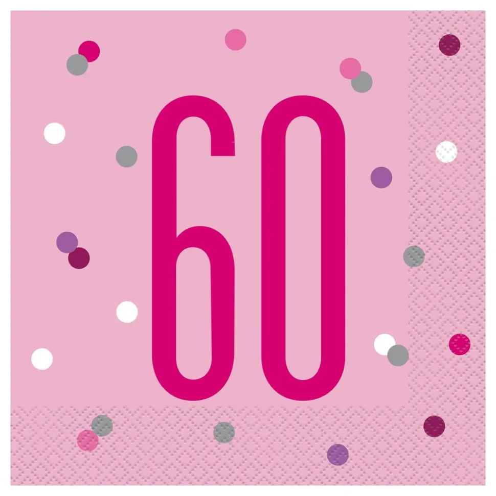 Servietter 60 rosa