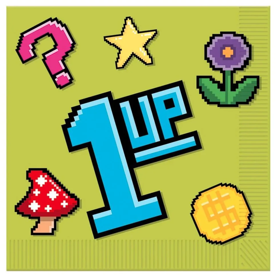 Servietter 1Up 8-Bits