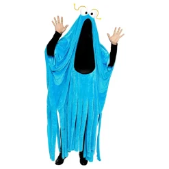 Sesame Street Yip Yip Martian Blå Alien Kostyme