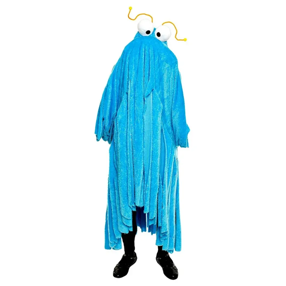 Sesame Street Yip Yip Martian Blå Alien Kostyme