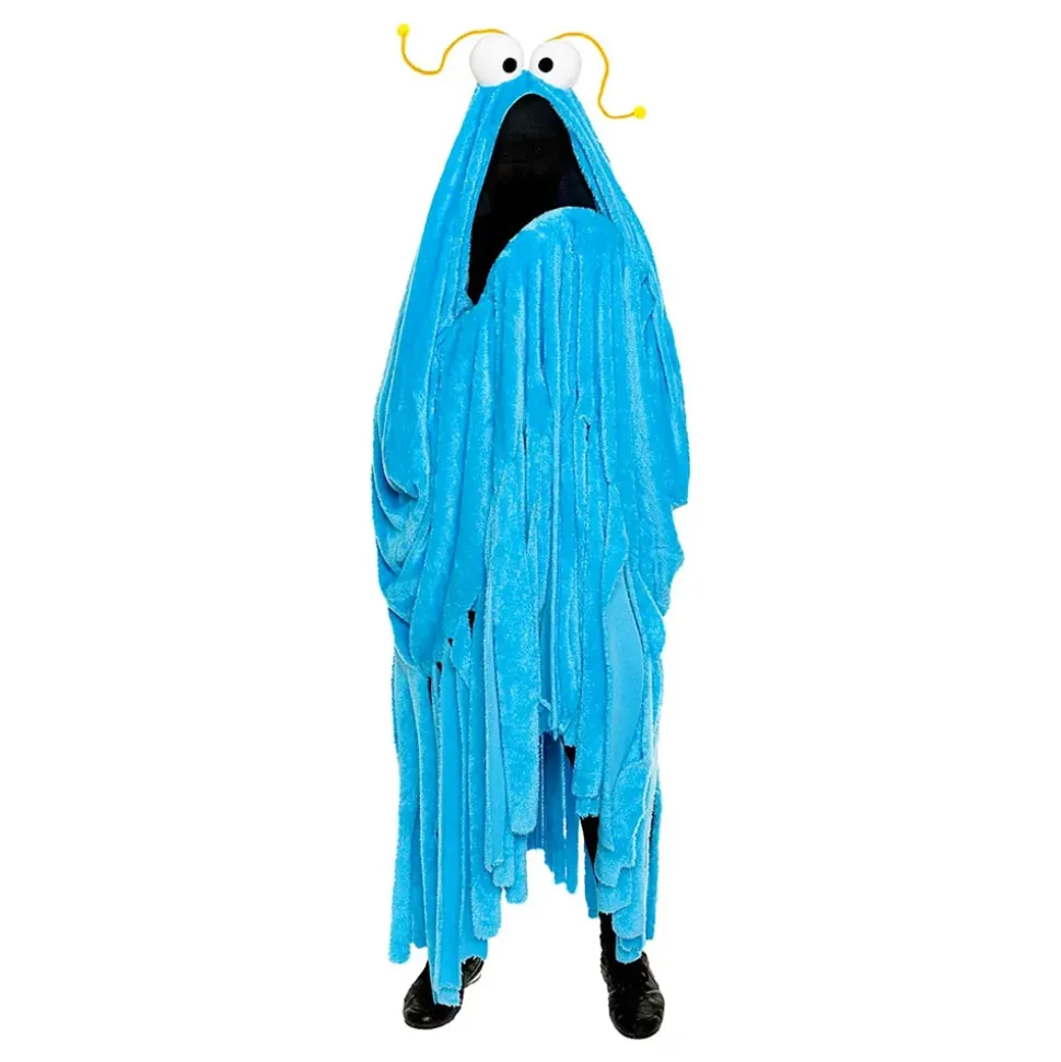 Sesame Street Yip Yip Martian Blå Alien Kostyme