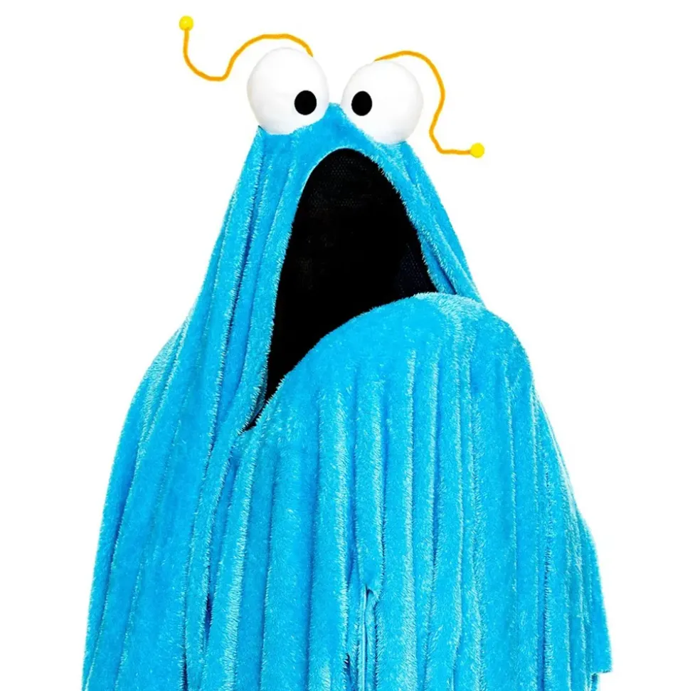 Sesame Street Yip Yip Martian Blå Alien Kostyme