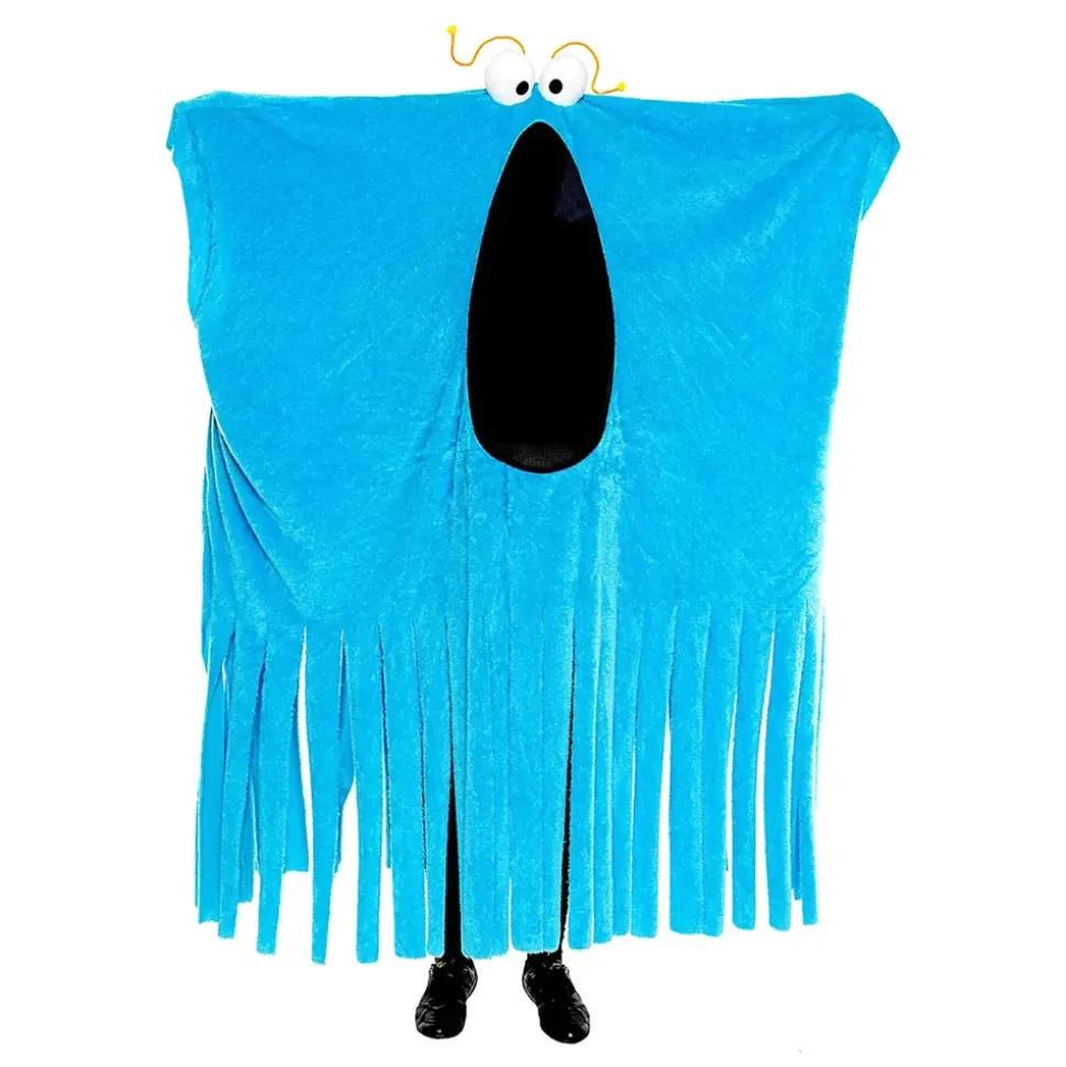 Sesame Street Yip Yip Martian Blå Alien Kostyme