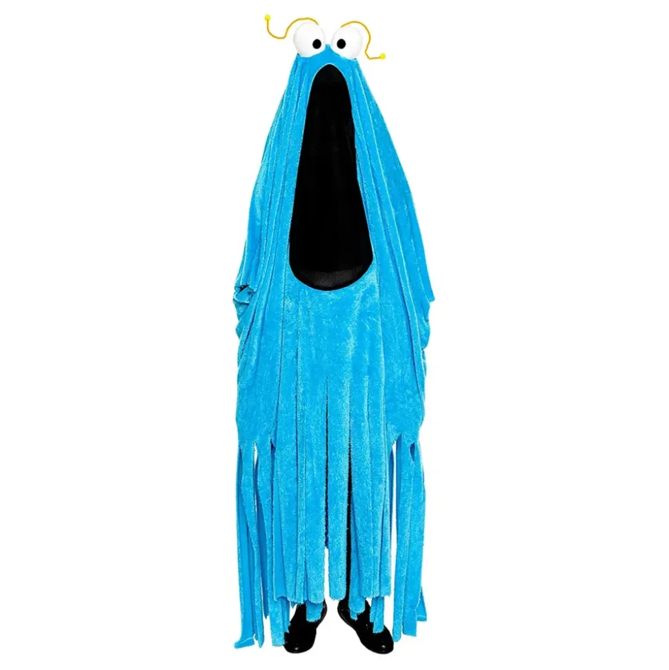 Sesame Street Yip Yip Martian Blå Alien Kostyme