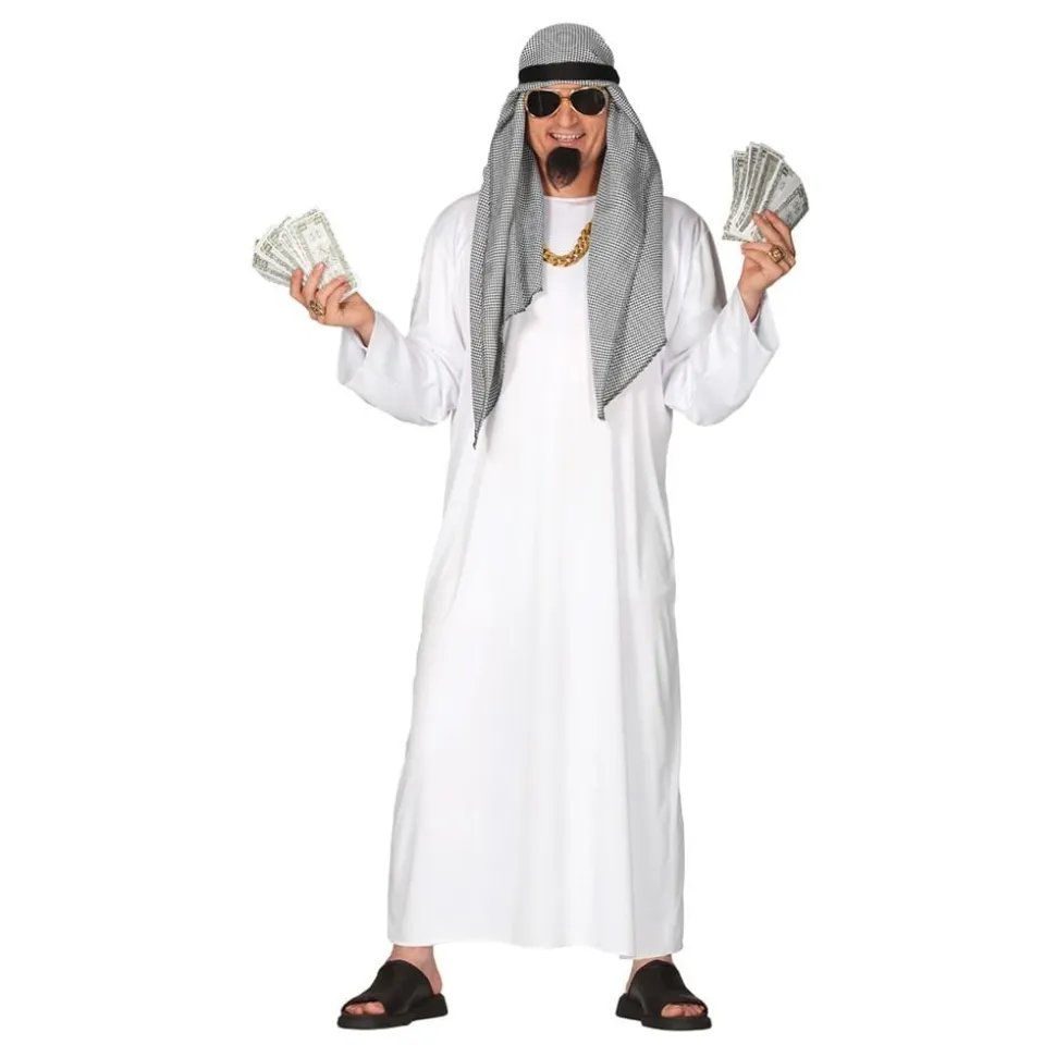 Sheik Hvit Kostyme