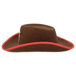 Sheriffhatt brun for barn