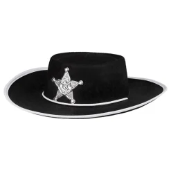 Sheriffhatt Svart for Barn