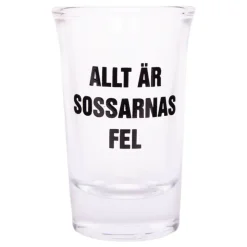Shotglass med Tekst