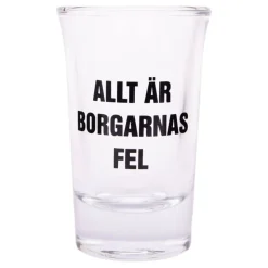 Shotglass med Tekst