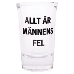 Shotglass med Tekst