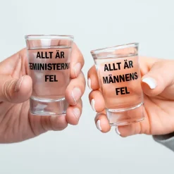 Shotglass med Tekst