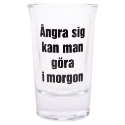 Shotglass med Tekst