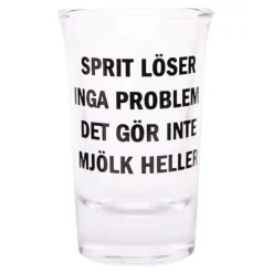 Shotglass med Tekst