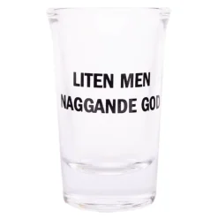 Shotglass med Tekst