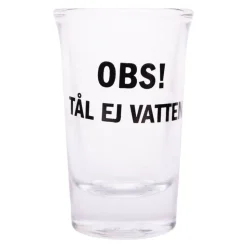 Shotglass med Tekst