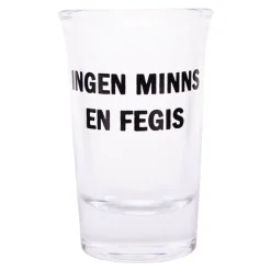 Shotglass med Tekst