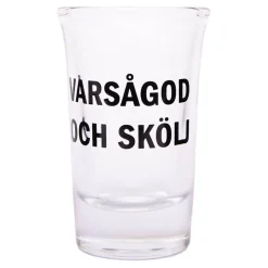 Shotglass med Tekst