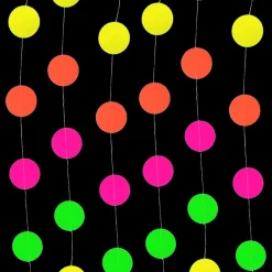 Sirkler UV Neon Girlander