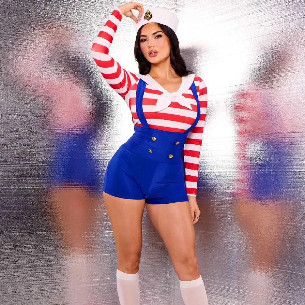 Sjømann Deluxe Kostyme