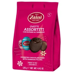 Sjokoladeegg med hasselnøttfyll
