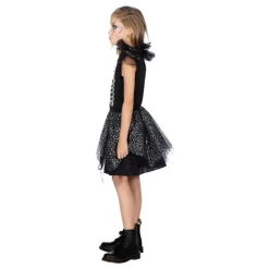 Skelettkjole Glitter Barn Kostyme